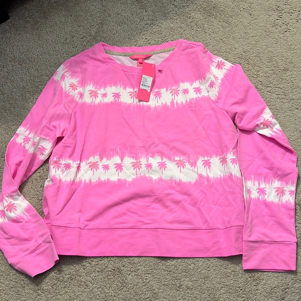 NWT ladies Lilly Pulitzer Gayl Sweatshirt